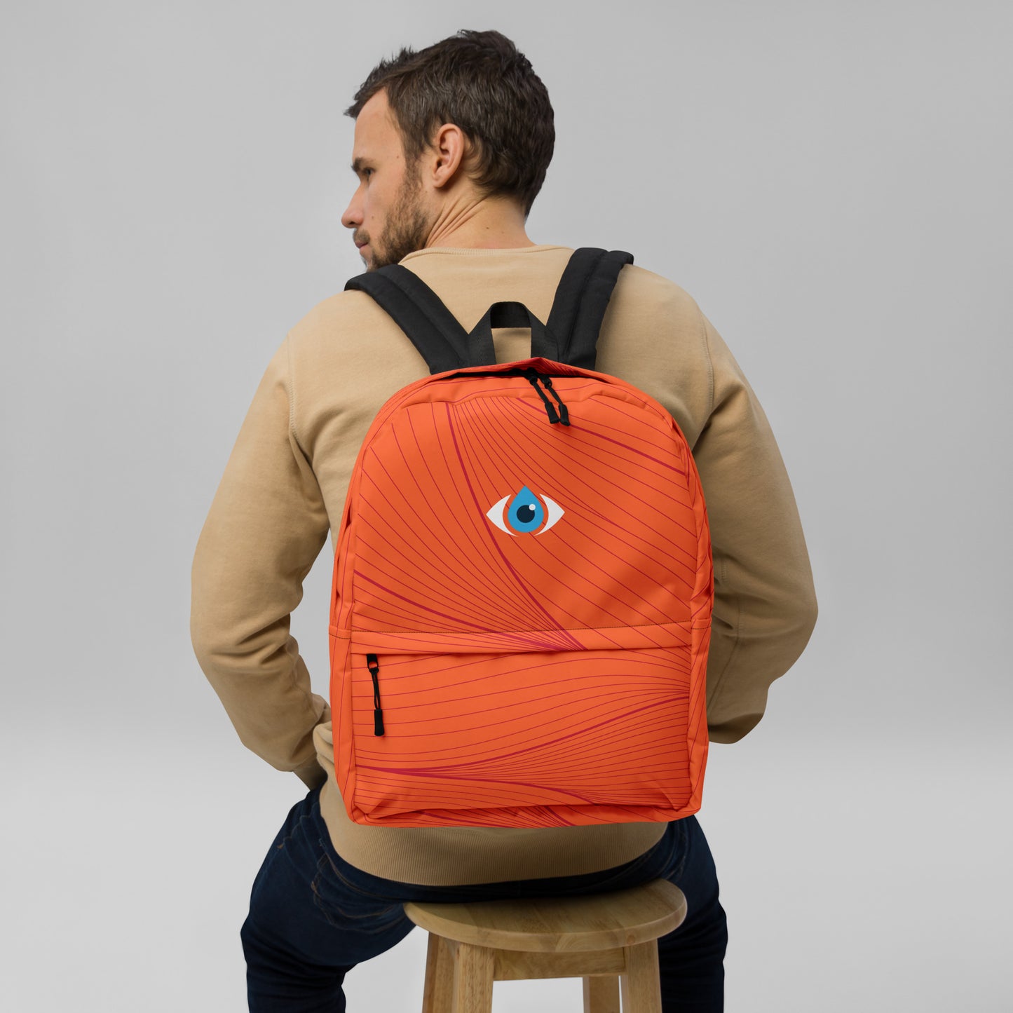 Medium-Size Water-Resistant Backpack