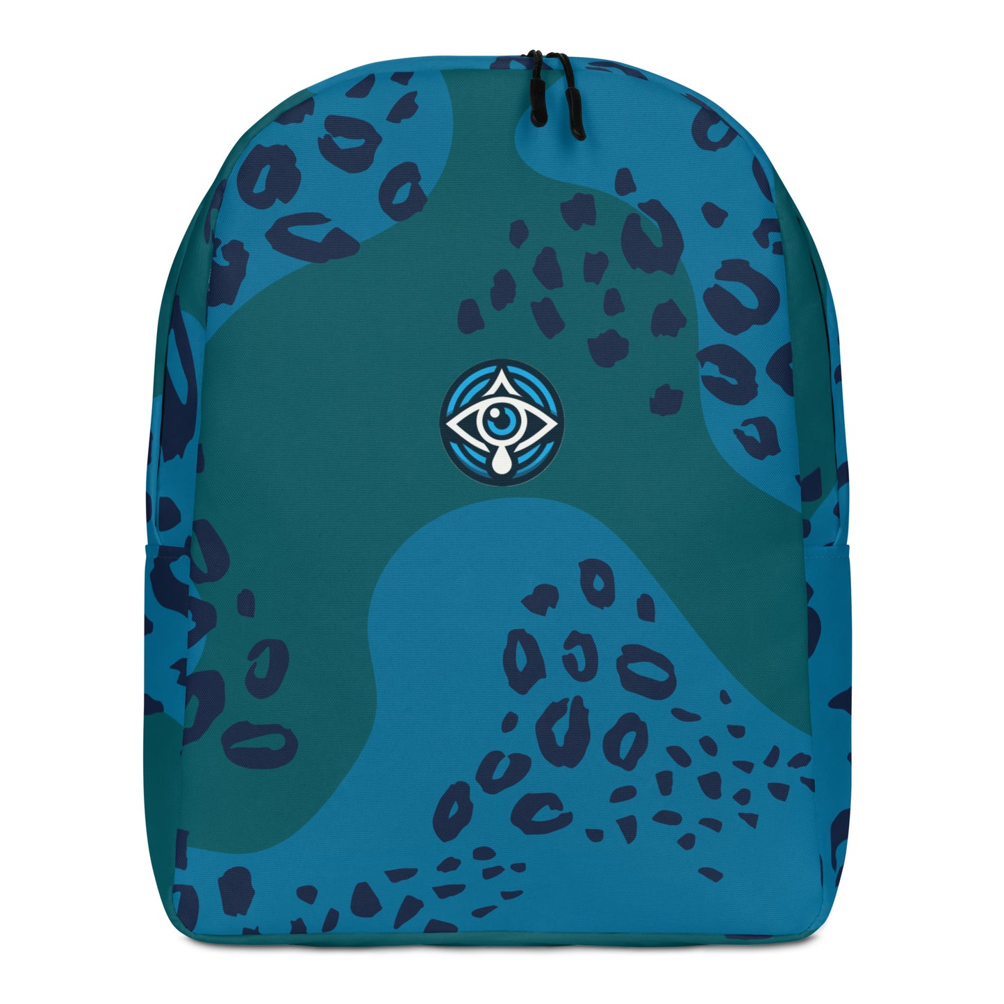 Minimalist Leopord Blue Backpack