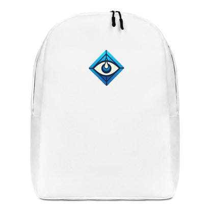 Minimalist White Backpack