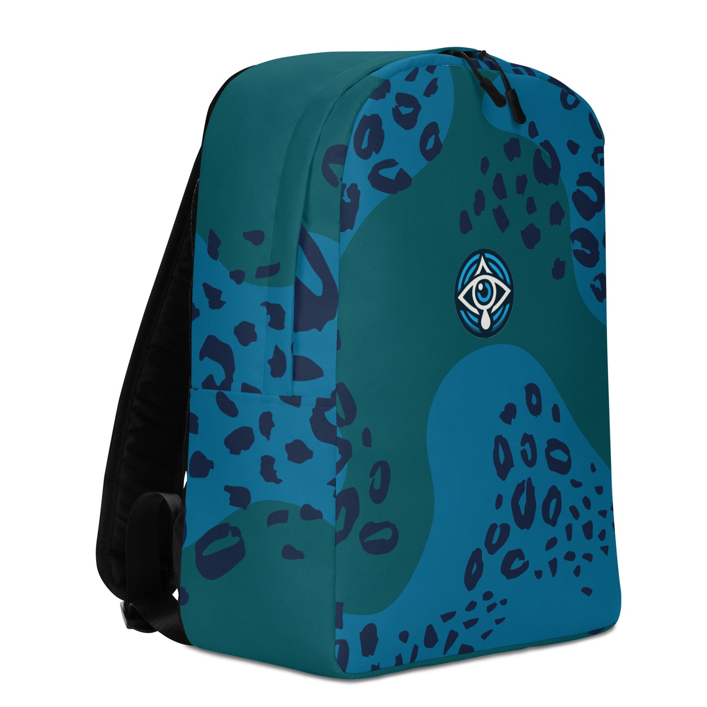 Minimalist Leopord Blue Backpack